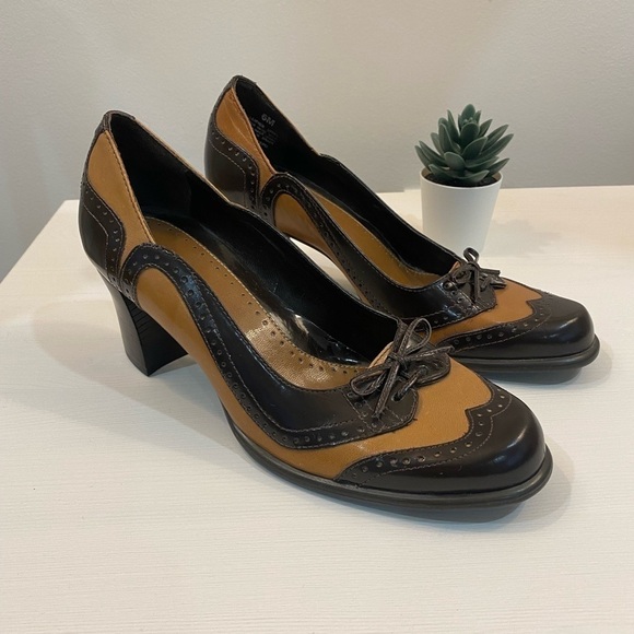 Two Step Oxford Heel Nine West - Picture 1 of 12